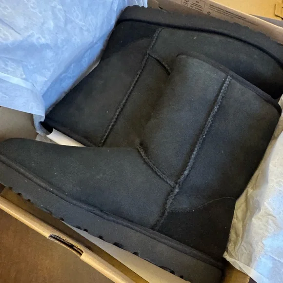 UGG Classic Black Boots - Picture 6 of 9